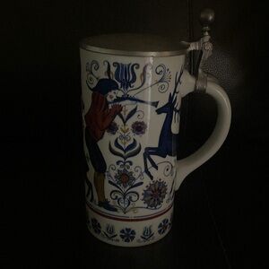 Kurt hammer , vtg beer stein, apx 8in tall.